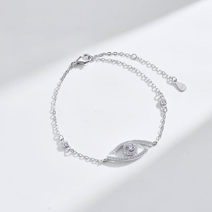 [Sophire Jewelry]Lucky Eye Pave-Set Diamond Bracelet