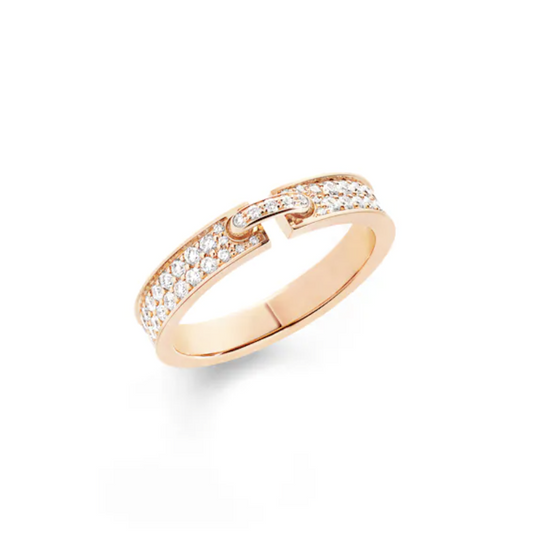 [Sophire]ALLIANCE LIENS VIDENCE PAVED DIAMOND 4MM RING