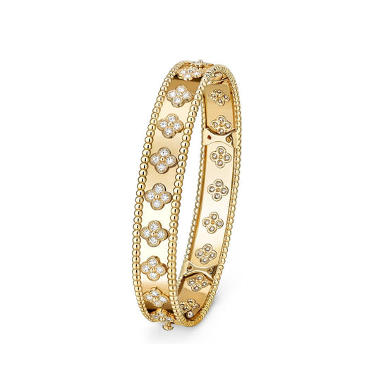 [Sophire]KALEIDOSCOPE RADIANCE WIDE BANGLE BRACELET