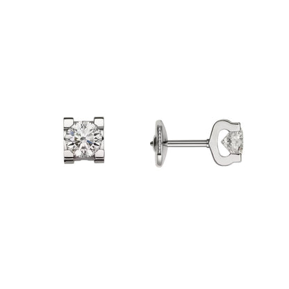 [Sophire Jewelry]C DE DIAMOND STUD EARRINGS
