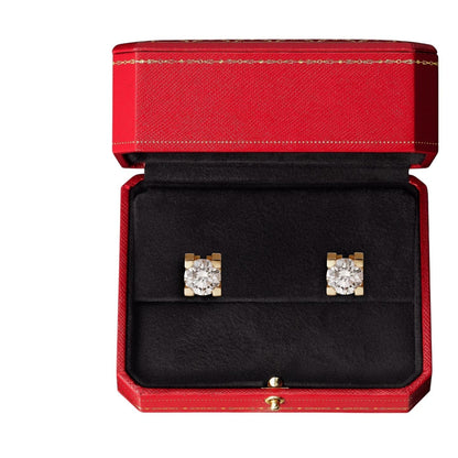 [Sophire Jewelry]C DE DIAMOND STUD EARRINGS