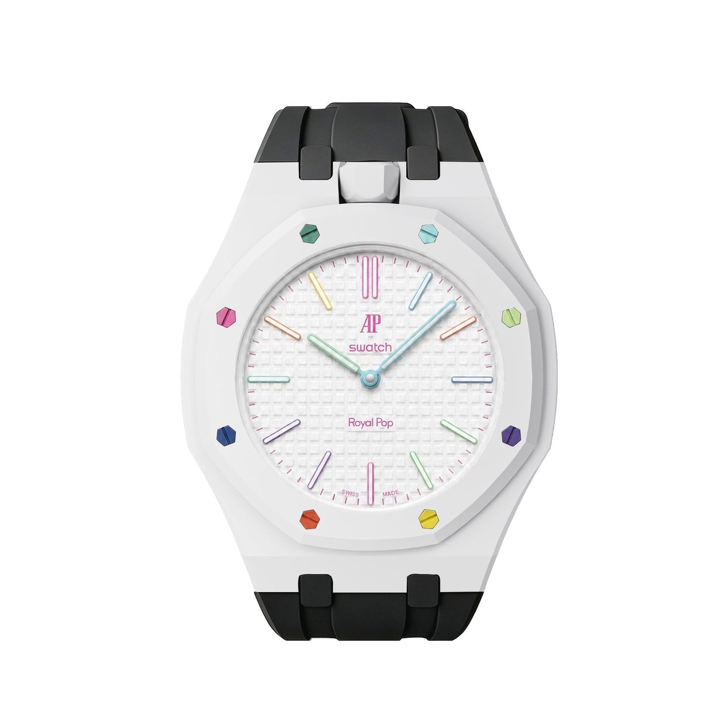 [Sophire]Royal Oak Pop Exclusive Bioceramic Case & Silicone Strap Mix Color