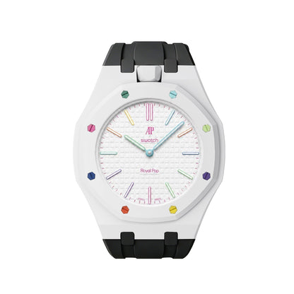 [Sophire]Royal Oak Pop Exclusive Bioceramic Case & Silicone Strap Mix Color