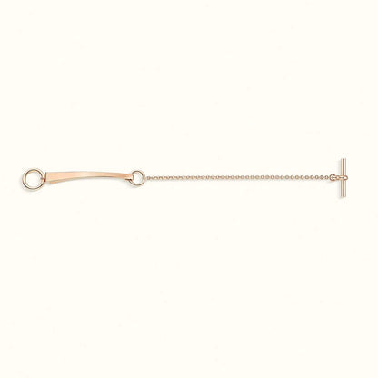 [Sophire Jewelry]CLOU DE FORGE BRACELET WITH SQUARE CONE STUDS