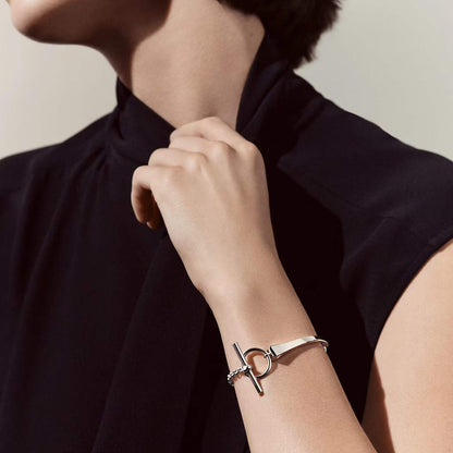[Sophire Jewelry]CLOU DE FORGE BRACELET WITH SQUARE CONE STUDS