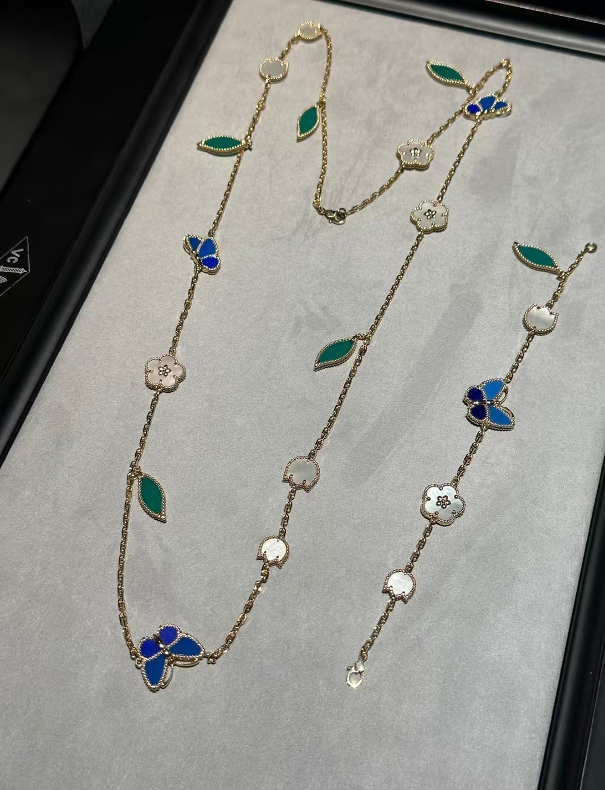 [Sophire Jewelry ]LUCKY SPRING GOLD  MOTIFS  NECKLACE