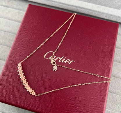 [Sophire Jewelry]CLASH COLLECTION AGATE CHALCEDONY STUD NECKLACE