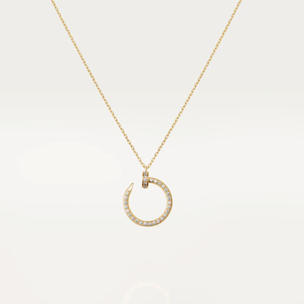 [Sophire Jewelry ]JUSTE NECKLACE GOLD DIAMONDS