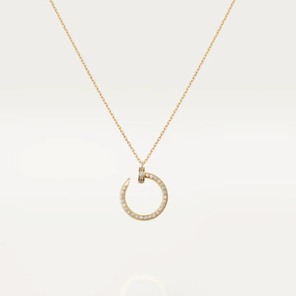 [Sophire Jewelry ]JUSTE NECKLACE GOLD DIAMONDS