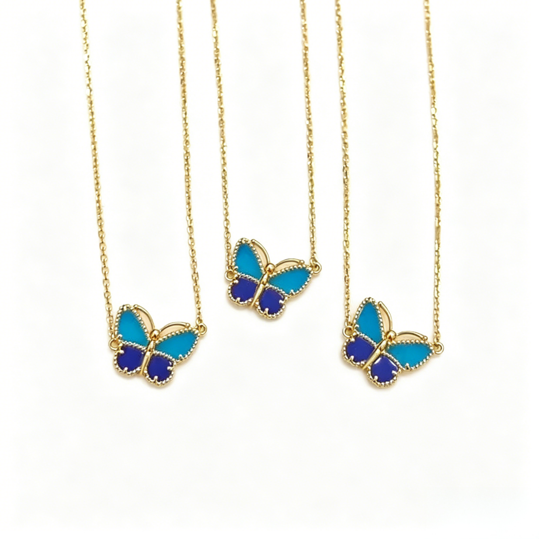 [Sophire Jewelry] 2026 NEW LUCKY BUTTERFLY 1 MOTIFS NECKLACE