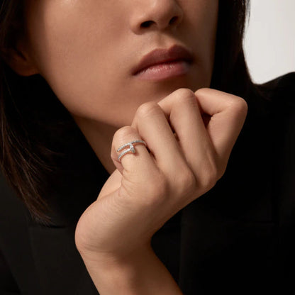 [Sophire Jewelry ]JUSTE RING 1.8MM SILVER DIAMONDS