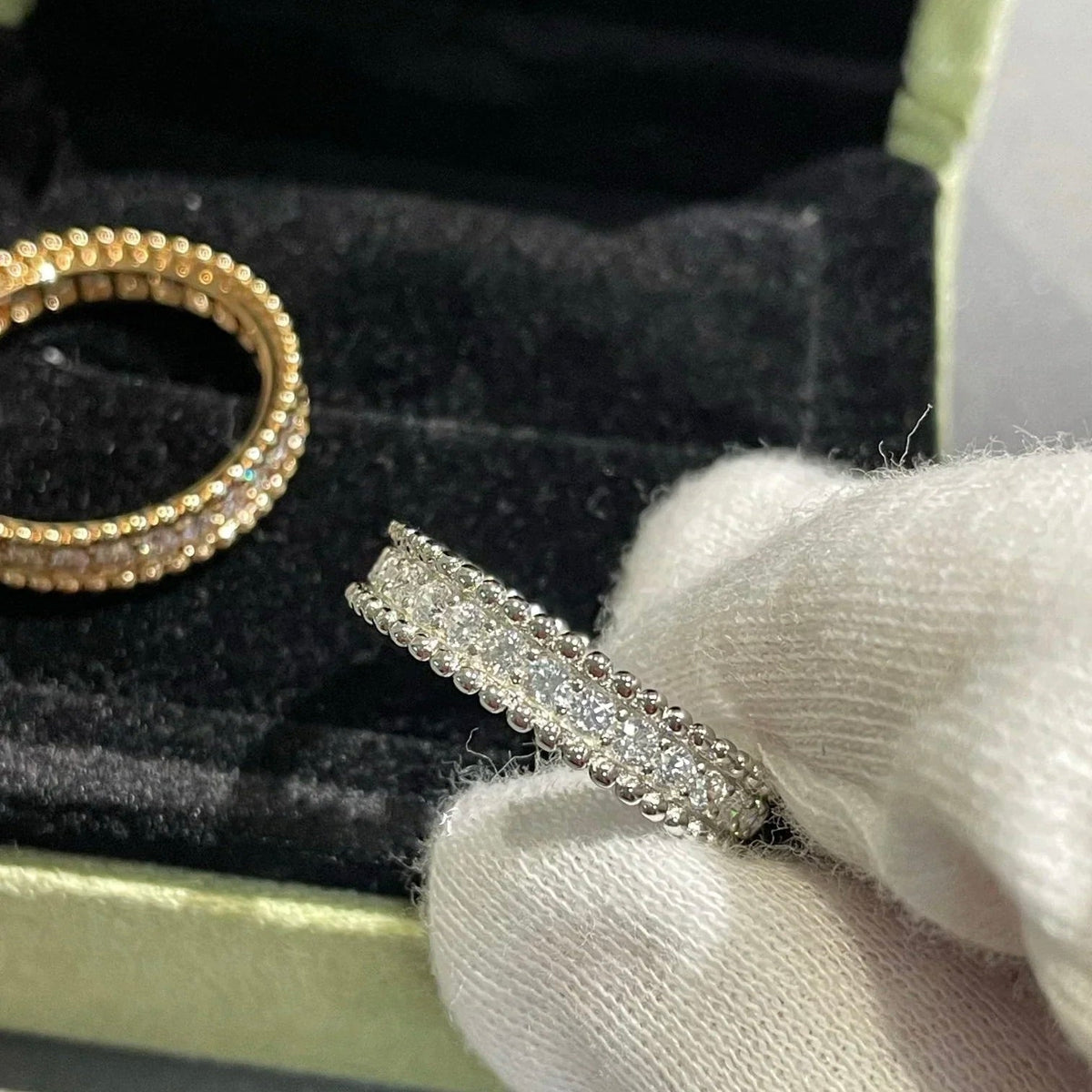 [Sophire Jewelry ]PERLEE DIAMOND ROSE GOLD RING