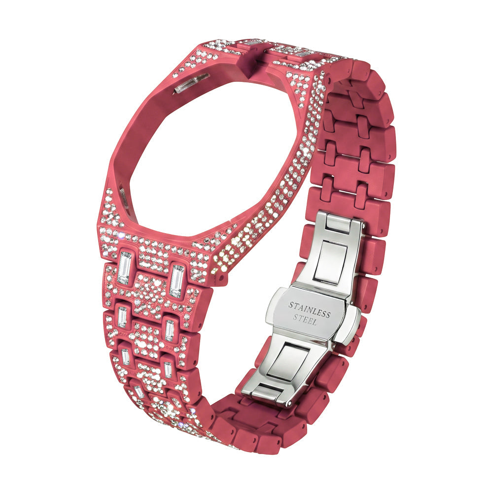 [Sophire]Royal Oak Pop Exclusive Bioceramic Case & Bioceramic Strap Full Diamond