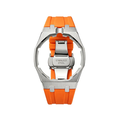 [Sophire]Royal Oak Pop Exclusive Steel Case & Silicone Strap With Cradle