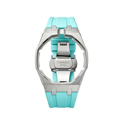 [Sophire]Royal Oak Pop Exclusive Steel Case & Silicone Strap With Cradle