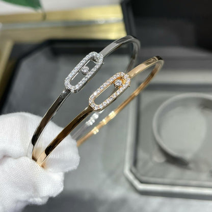 [Sophire Jewelry]Move Uno pavé flex bangle medium