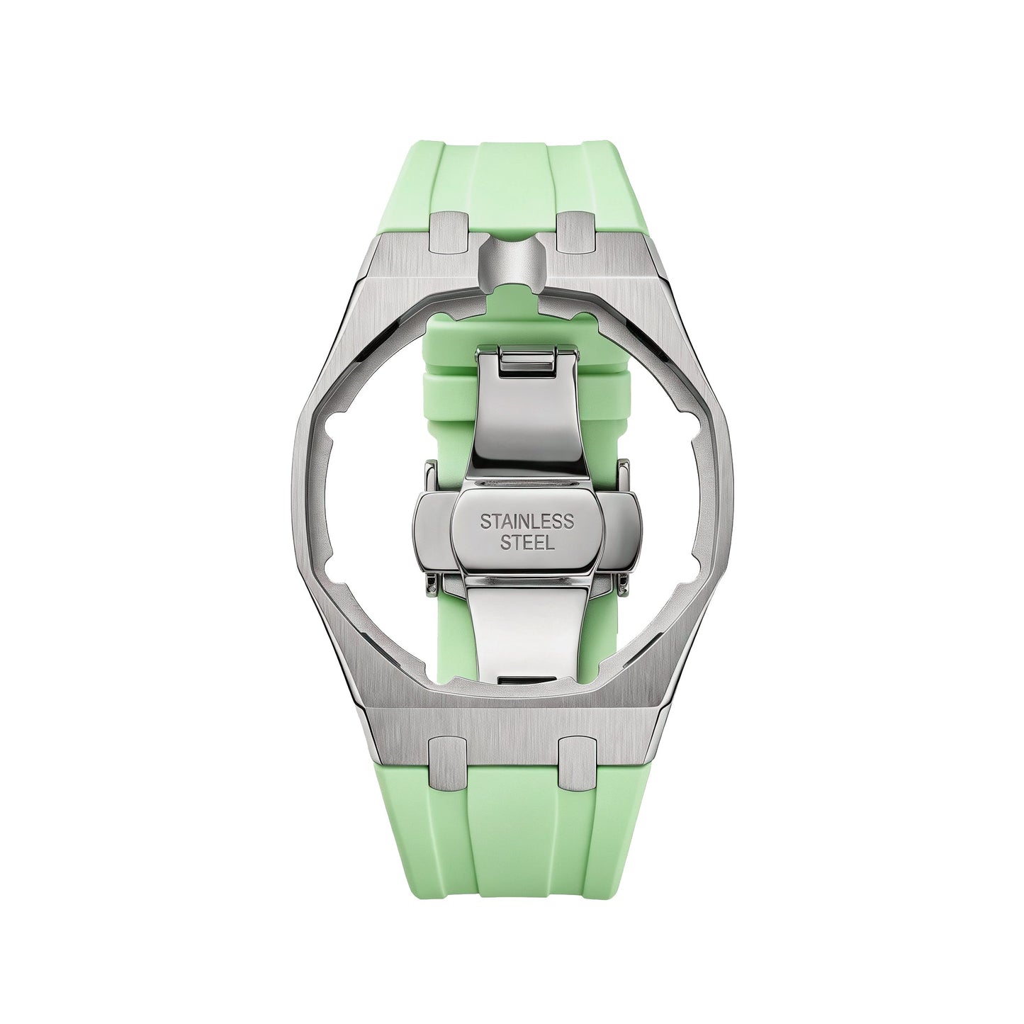 [Sophire]Royal Oak Pop Exclusive Steel Case & Silicone Strap With Cradle