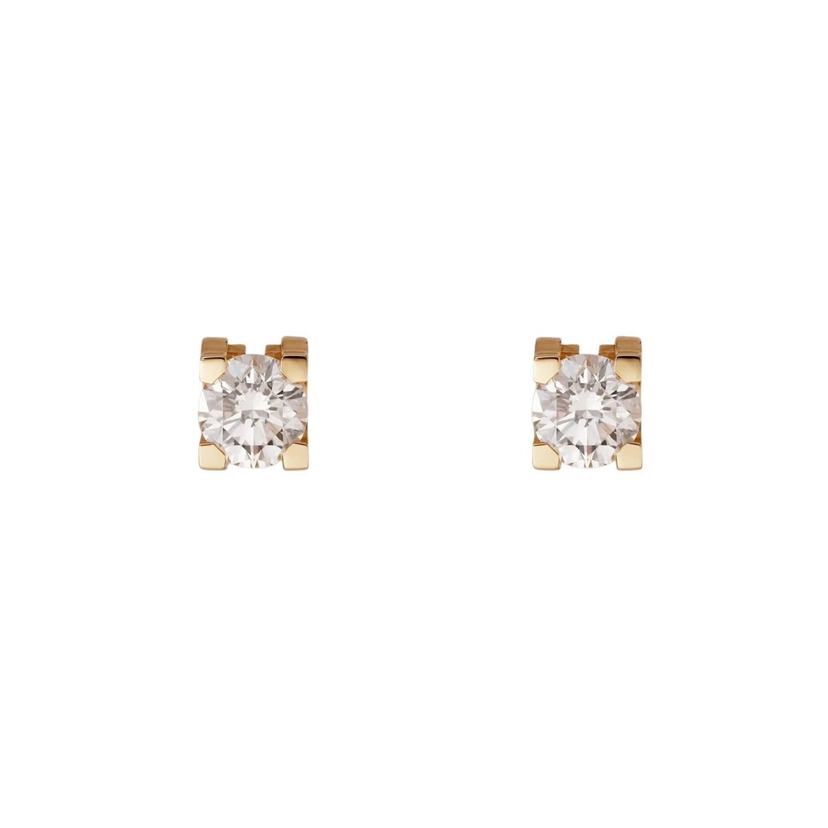 [Sophire Jewelry]C DE DIAMOND STUD EARRINGS