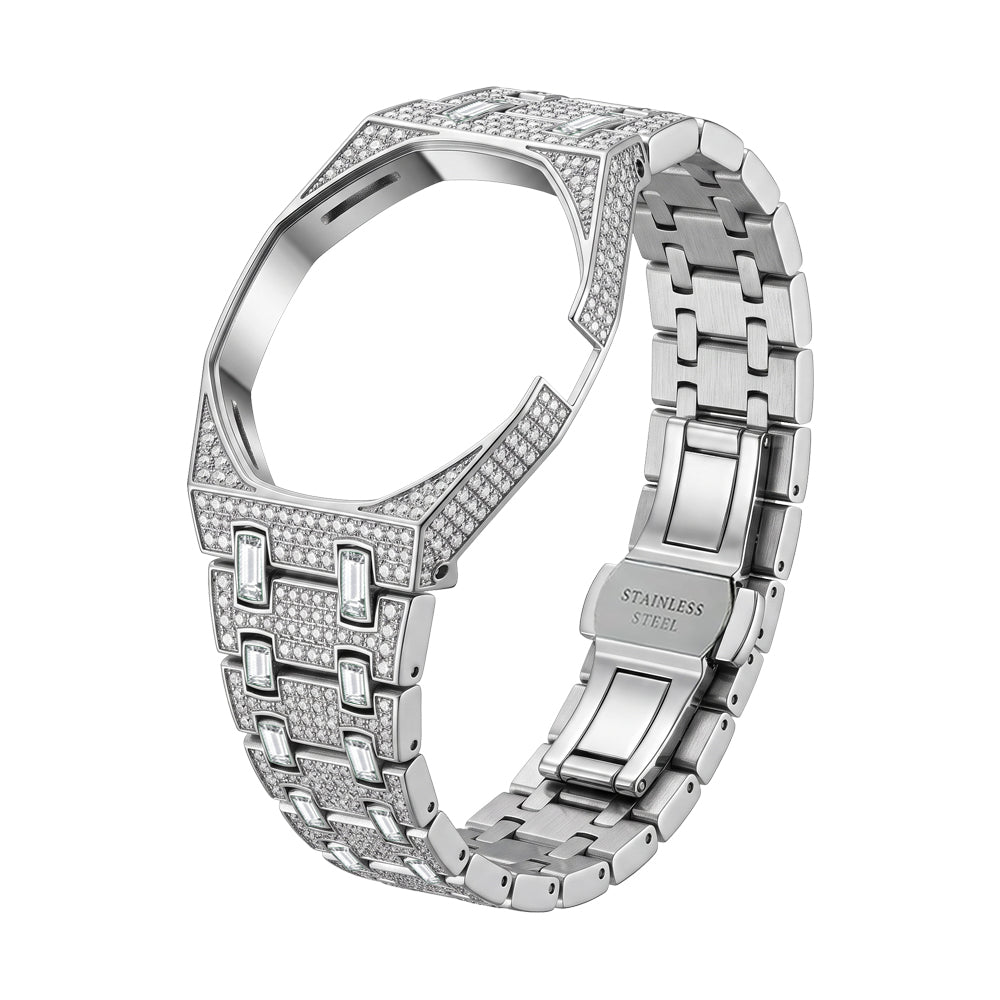 [Sophire]Royal Oak Pop Exclusive Bioceramic Case & Bioceramic Strap Full Diamond