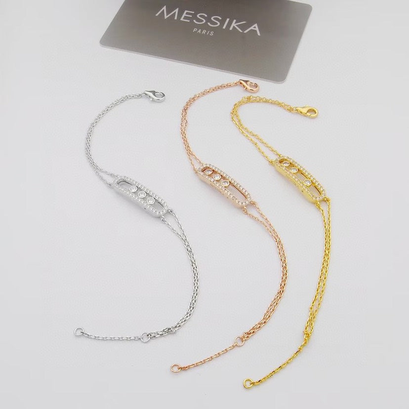 [Sophire Jewelry] Move Classique pavé bracelet
