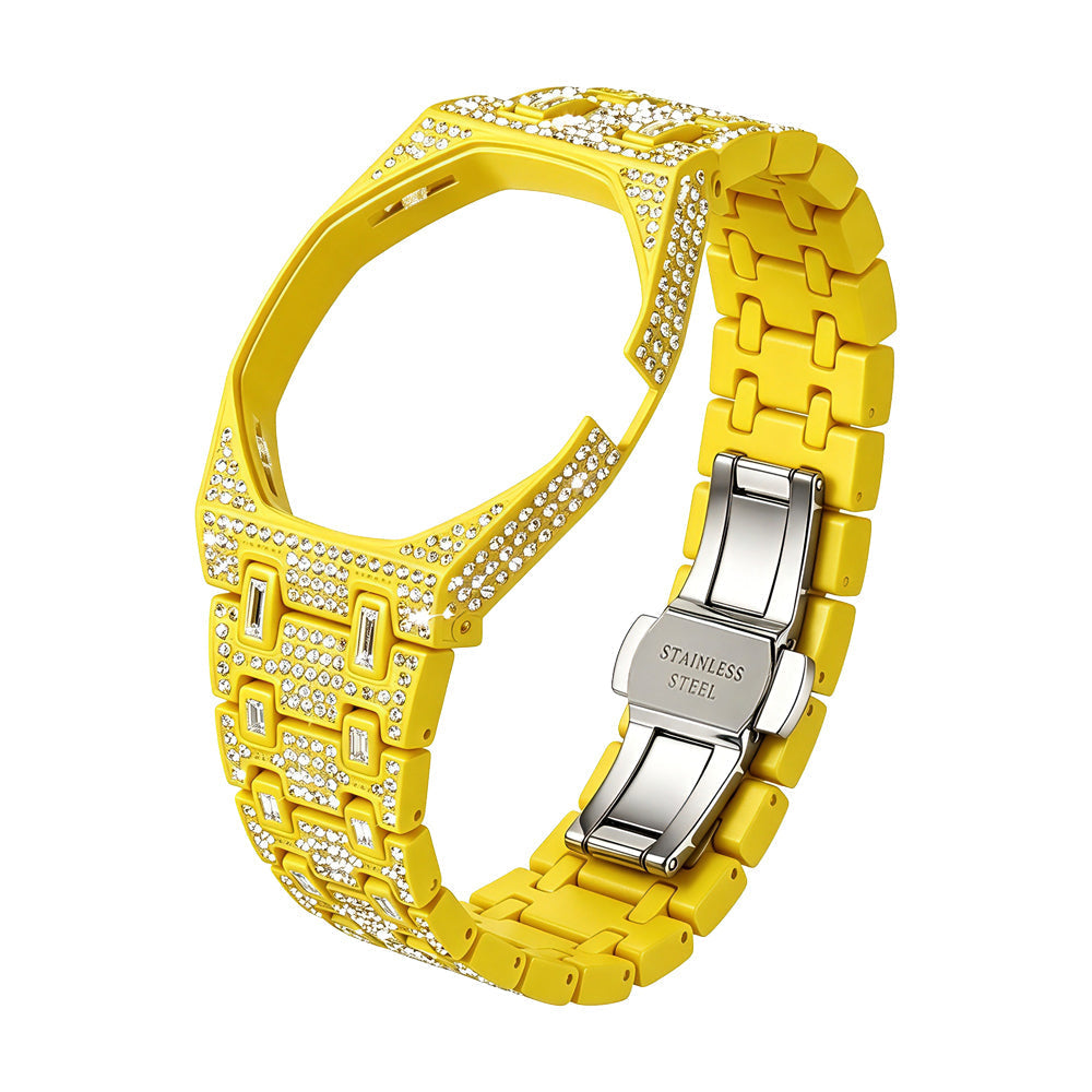 [Sophire]Royal Oak Pop Exclusive Bioceramic Case & Bioceramic Strap Full Diamond