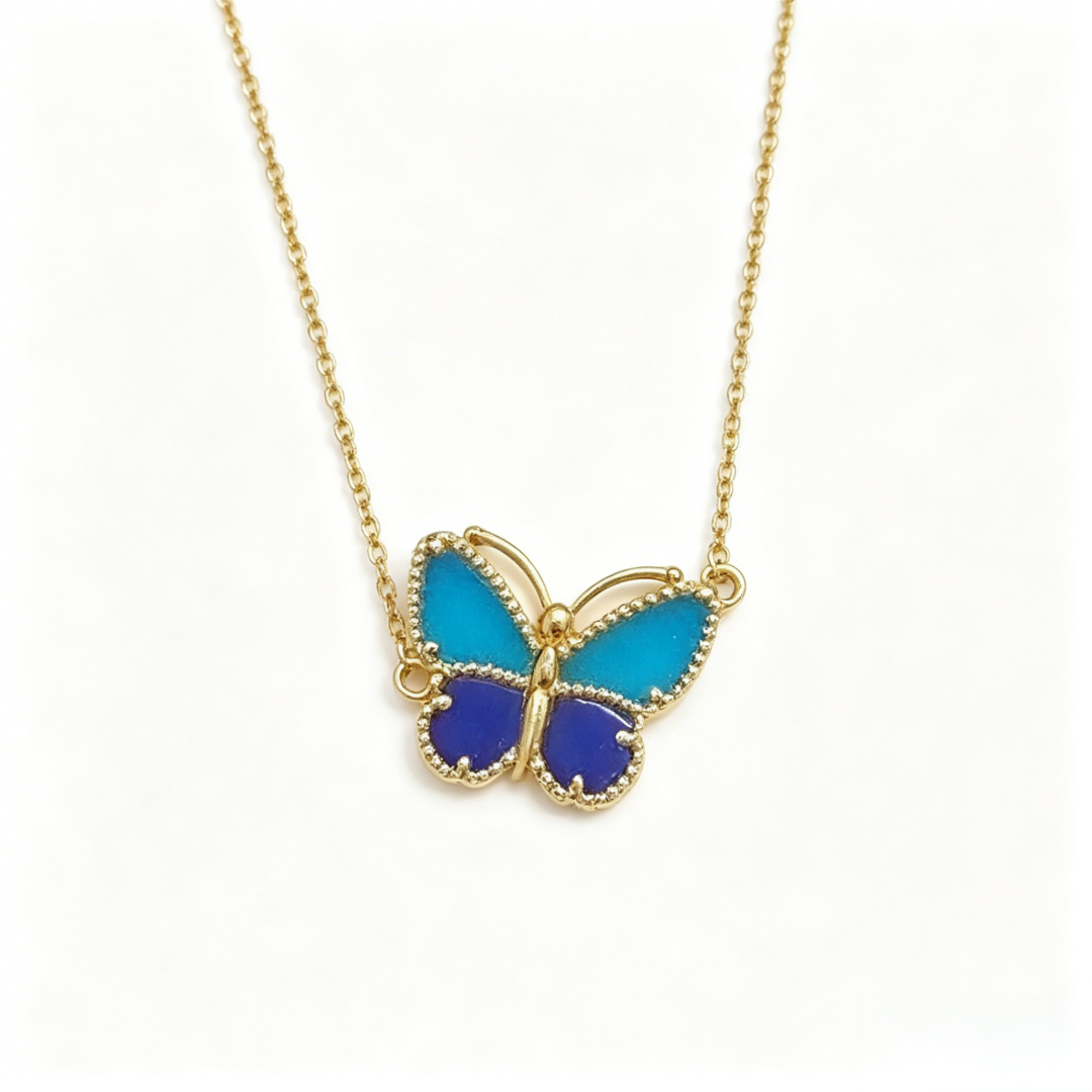 [Sophire Jewelry] 2026 NEW LUCKY BUTTERFLY 1 MOTIFS NECKLACE