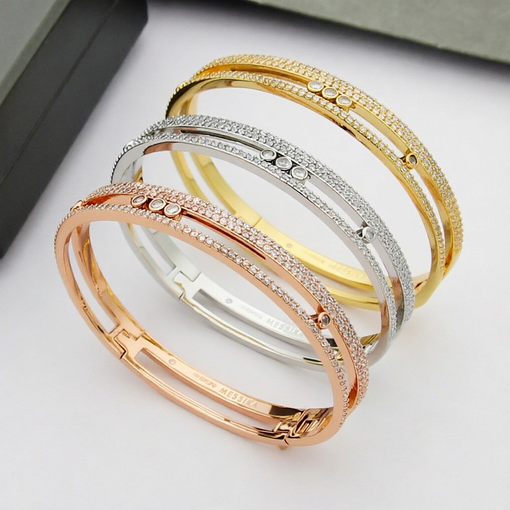[Sophire Jewelry]Move Romane pavé bangle