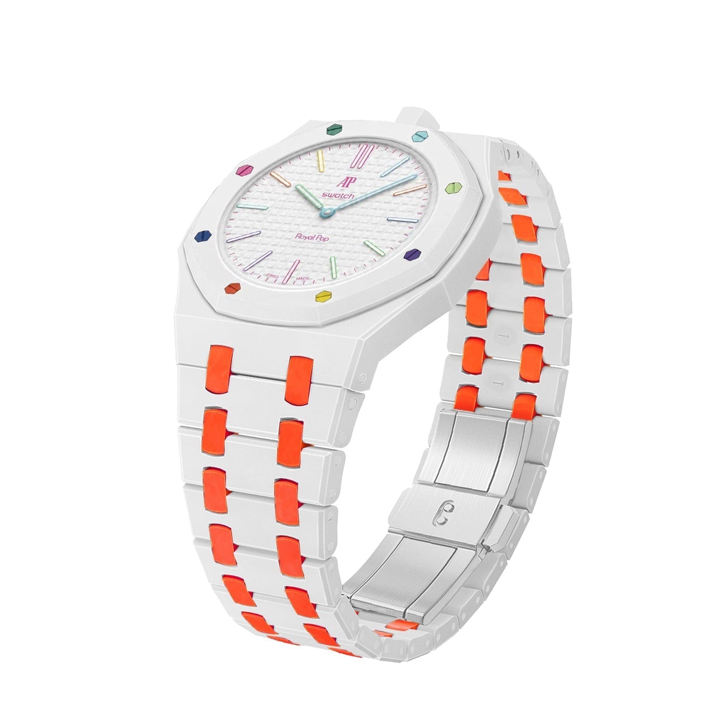 [Sophire]Royal Oak Pop Exclusive Bioceramic Case & Bioceramic Strap Mix Color
