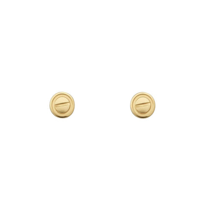 [Sophire Jewelry]LOVE 7.2MM HOOP EARRINGS