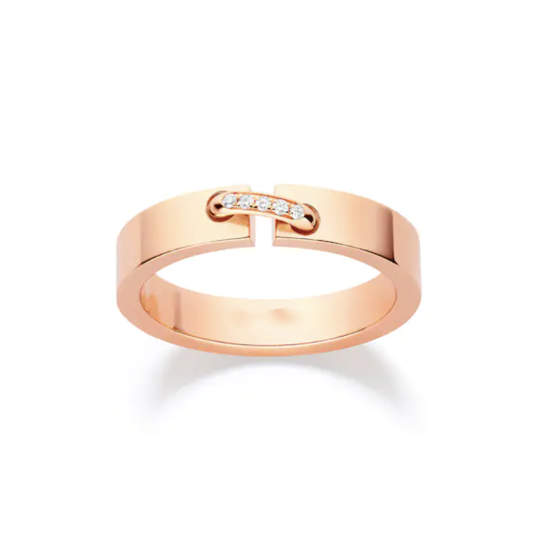 [Sophire Jewelry ]ALLIANCE LIENS VIDENCE DIAMOND 4MM RING
