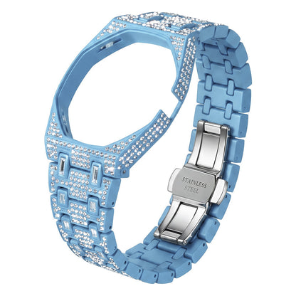 [Sophire]Royal Oak Pop Exclusive Bioceramic Case & Bioceramic Strap Full Diamond