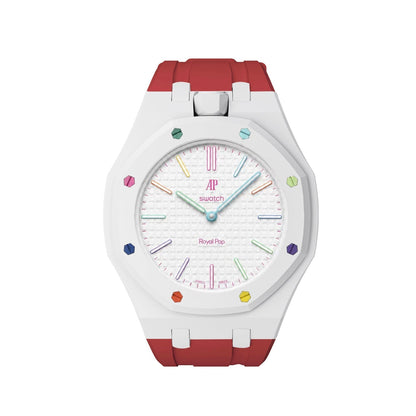 [Sophire]Royal Oak Pop Exclusive Bioceramic Case & Silicone Strap Mix Color
