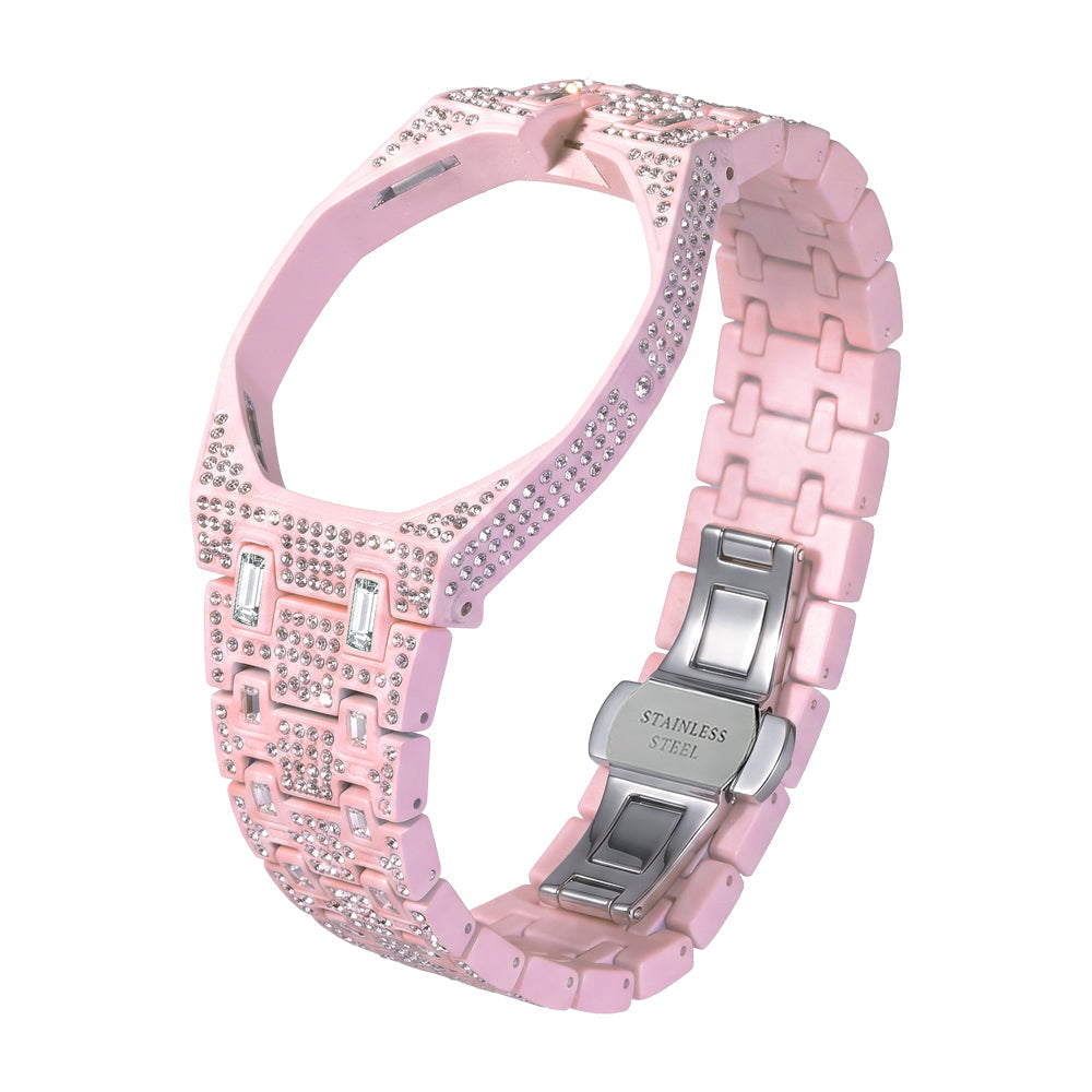 [Sophire]Royal Oak Pop Exclusive Bioceramic Case & Bioceramic Strap Full Diamond
