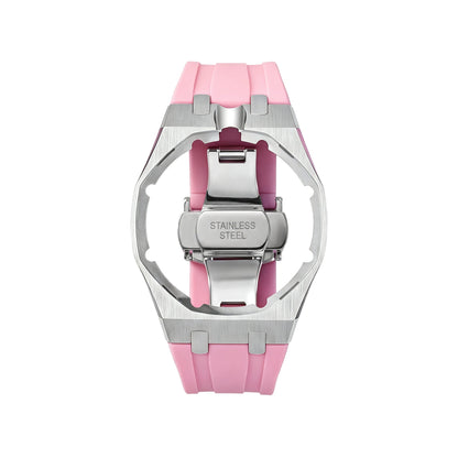 [Sophire]Royal Oak Pop Exclusive Steel Case & Silicone Strap With Cradle