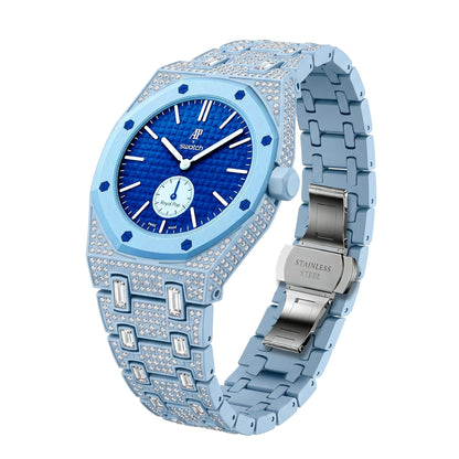 [Sophire]Royal Oak Pop Exclusive Bioceramic Case & Bioceramic Strap Full Diamond