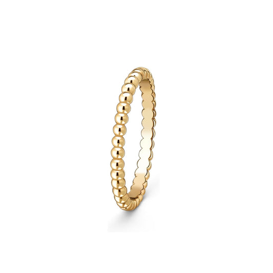 [Sophire]SIGNATURE PERLÉE BEADED BAND RING