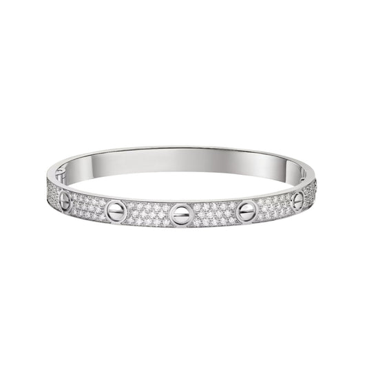 [Sophire]CLASSIC 6.1MM LOVE BANGLE - FULL PAVÉ