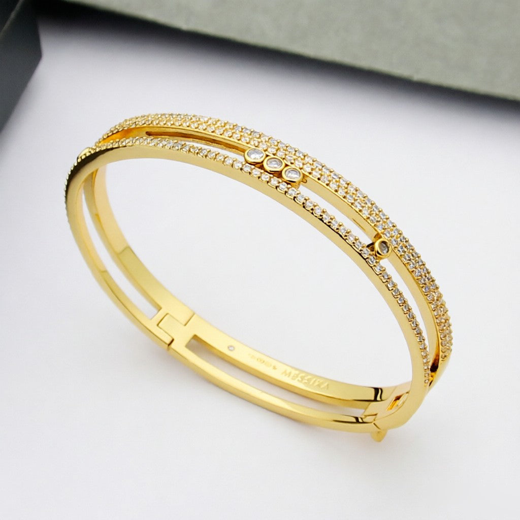 [Sophire Jewelry]Move Romane pavé bangle