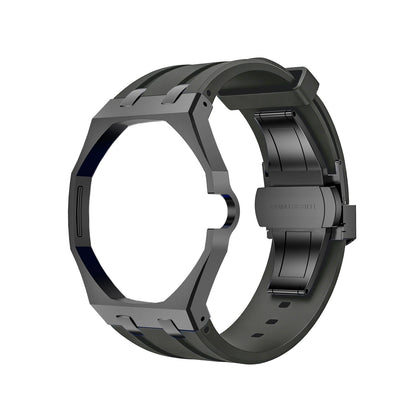 [Sophire]OAK POP BLACK STEEL CASE & SILICONE STRAP