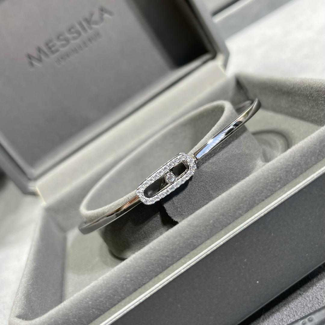 [Sophire Jewelry]Move Uno pavé flex bangle medium