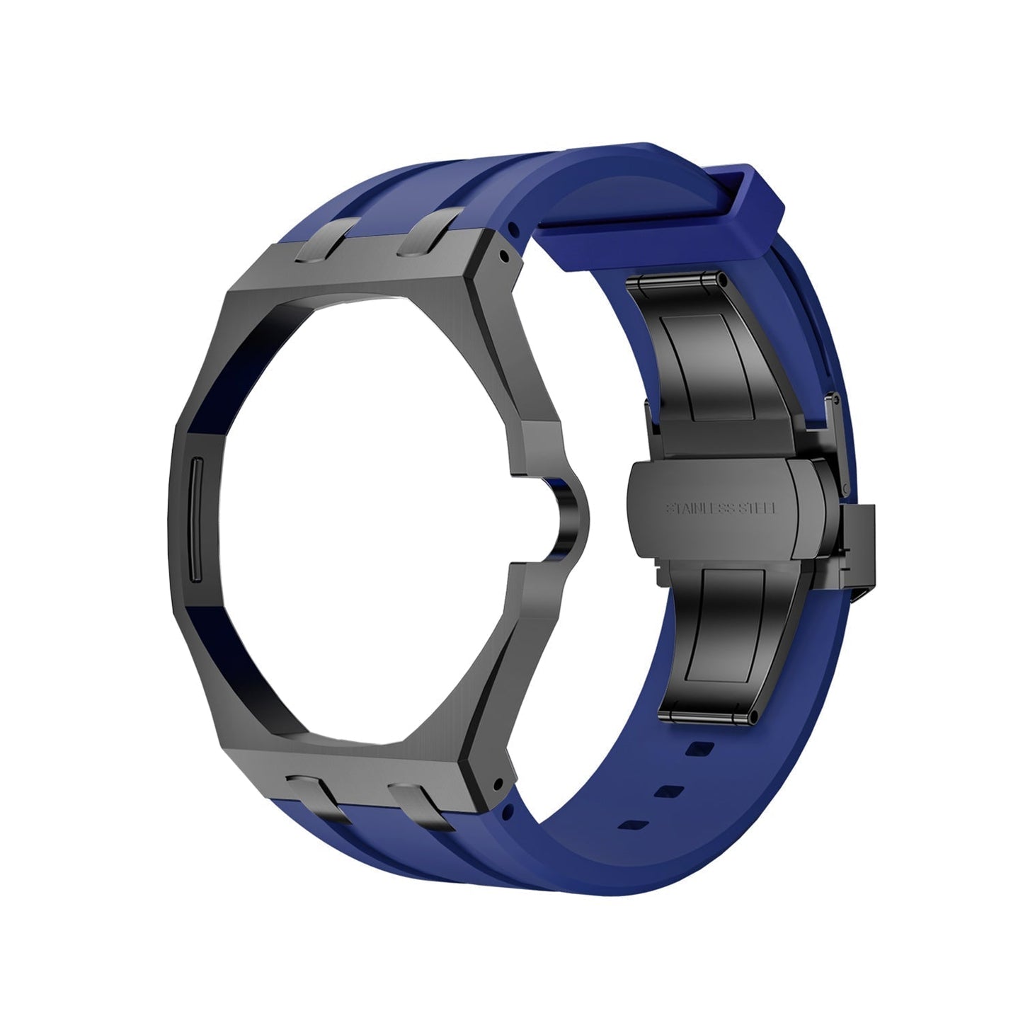 [Sophire]OAK POP BLACK STEEL CASE & SILICONE STRAP