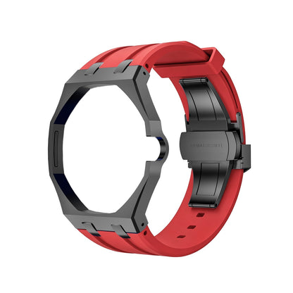 [Sophire]OAK POP BLACK STEEL CASE & SILICONE STRAP