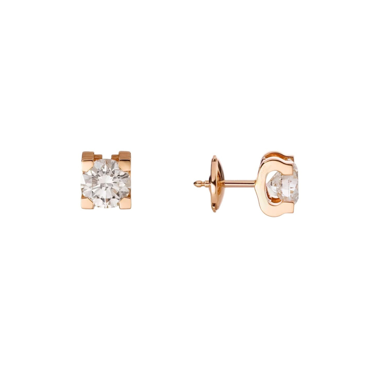 [Sophire Jewelry]C DE DIAMOND STUD EARRINGS