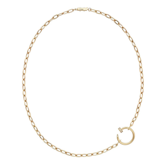 [Sophire]CLOU DIAMOND NAIL PENDANT NECKLACE