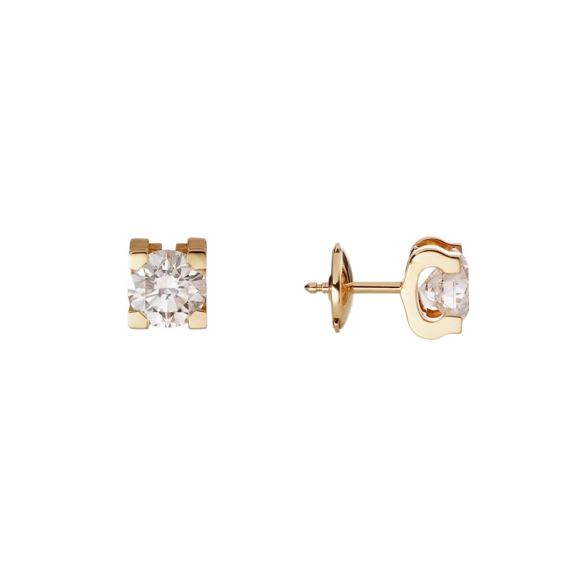 [Sophire Jewelry]C DE DIAMOND STUD EARRINGS