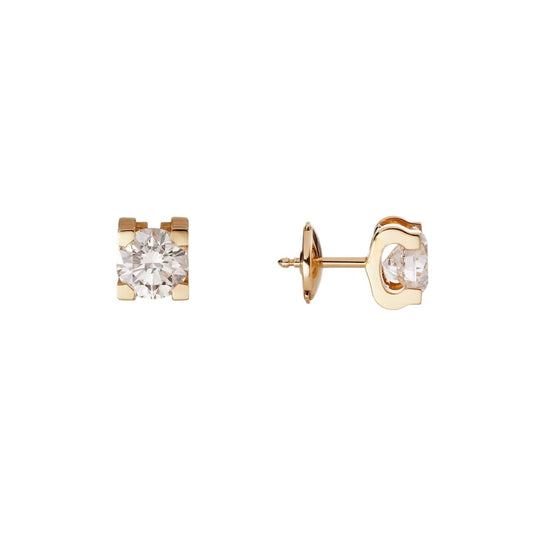 [Sophire Jewelry]C DE DIAMOND STUD EARRINGS