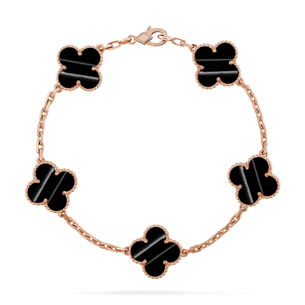 [Sophire Jewelry ] CLOVER 5 MOTIF PULSAR STONE BRACELET COLLECTION