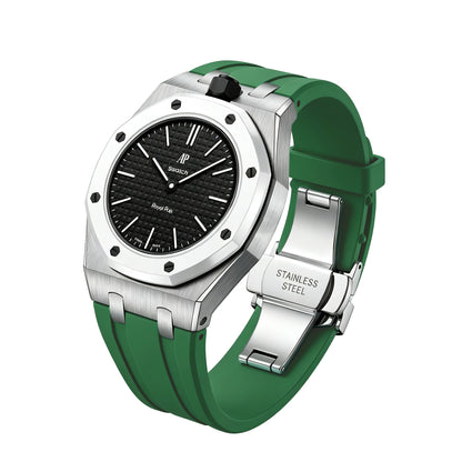 [Sophire]Royal Oak Pop Exclusive Steel Case & Silicone Strap With Cradle
