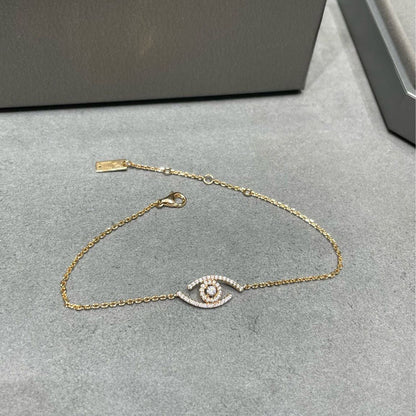 [Sophire Jewelry]Lucky Eye Pave-Set Diamond Bracelet