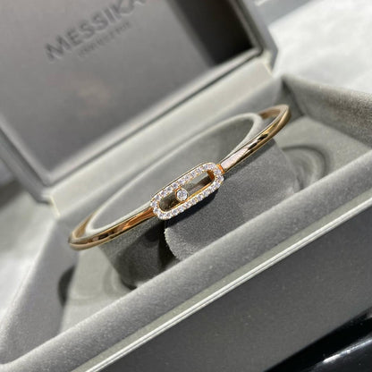 [Sophire Jewelry]Move Uno pavé flex bangle medium